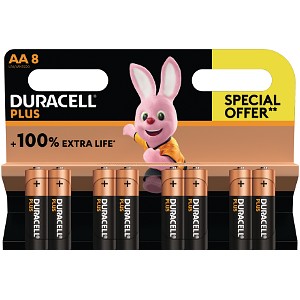 Duracell Plus Power AA 8PK Speciale aanbieding