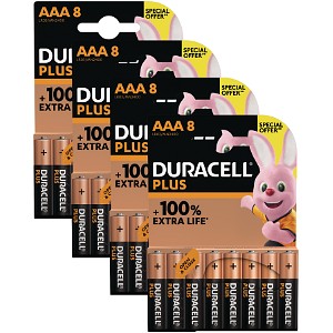 Duracell Plus 32x AAA speciale aanbieding Pack