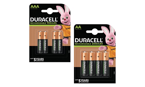 Duracell PreCharged AA + AAA oplaadbaar (4+4 st)