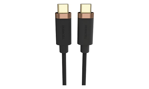 Duracell 2m Snelle USB-C naar USB-C Kabel