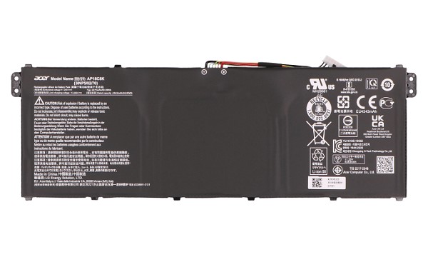 TravelMate P215-52-37G6 Batterij (3 cellen)
