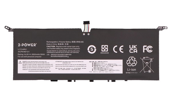 Yoga S730-13IML Batterij (4 cellen)