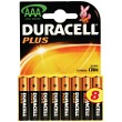 Duracell Plus 8 Pack 1.5v AAA