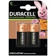 Duracell Rechargeable C Size X2