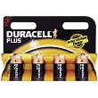 Duracell Plus C Size 4 Pack