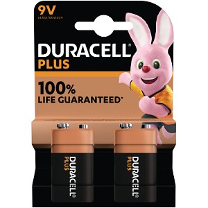 Duracell Plus Power 9V alkaline (2 st)