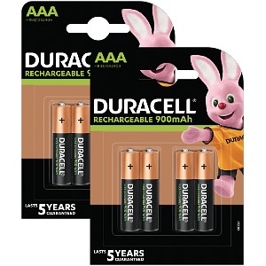 Duracell PreCharged AAA 900 mAh oplaadbaar (8 st)