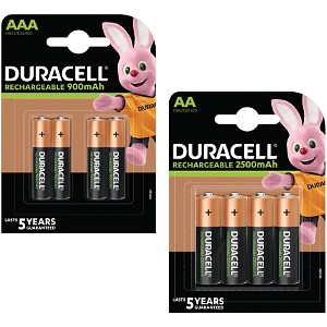 Duracell PreCharged AA + AAA oplaadbaar (4+4 st)