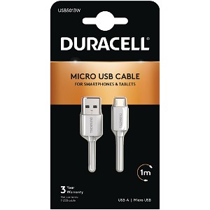 Duracell 1m USB-A naar Micro USB Kabel