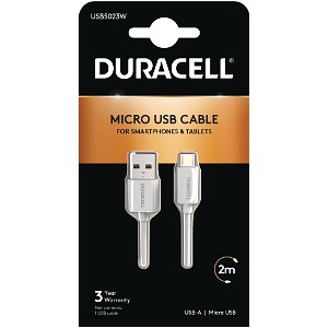 Duracell 2m USB-A naar Micro USB Kabel