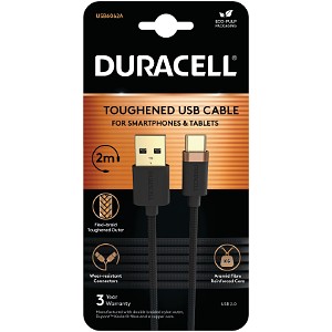 Duracell 2m USB-A naar USB-C kabel