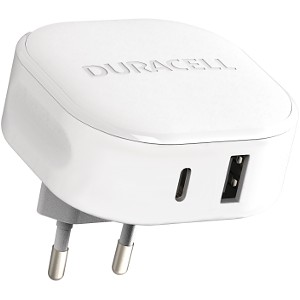 Duracell 30W USB-A + USB-C PPS Lader