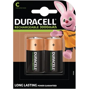 Duracell Supreme C-cel 3000 mAh oplaadbaar (2 st)