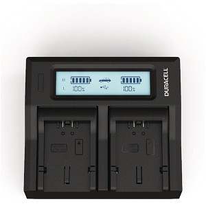 V-LUX1 Panasonic CGA-S006 dubbele batterijlader