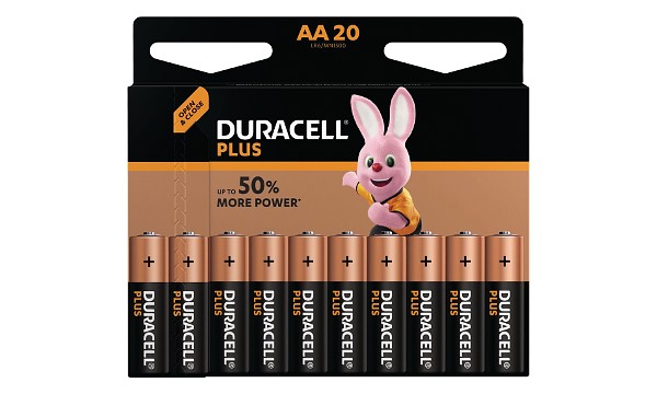 Duracell Plus Power AA alkaline (20 st)