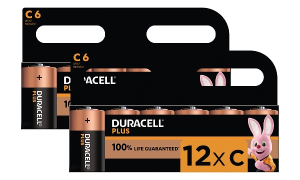 Duracell Plus Power C-cel (12 st)