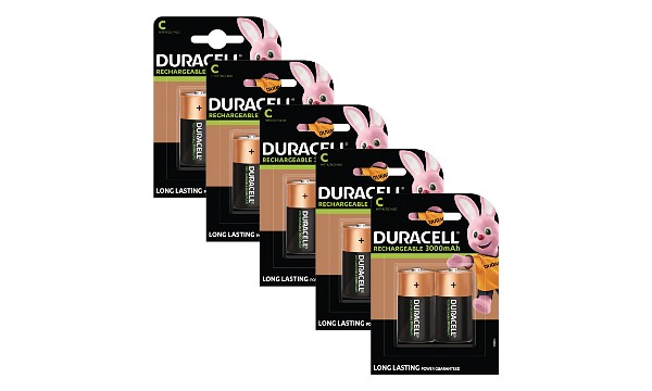 Duracell Supreme C-cel 2200 mAh oplaadbaar (10 st)