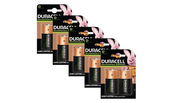 Duracell Supreme D-cel 2200 mAh oplaadbaar (10 st)