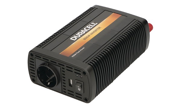 Duracell 800W EU Socket Inverter (12V)