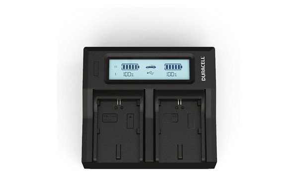 NP-550 Duracell LED Dual DSLR Battery Charger
