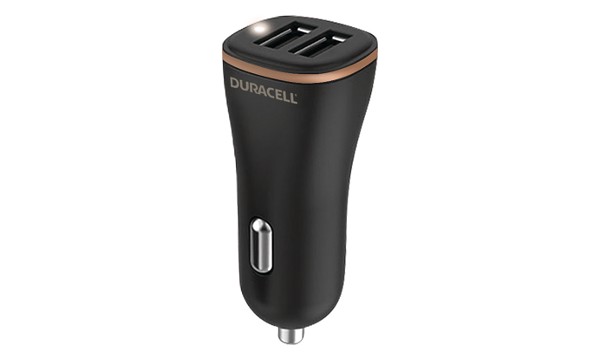 Duracell 18W + 12W dubbele USB-A lader voor in de auto