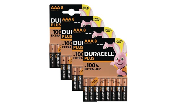 Duracell Plus 32x AAA speciale aanbieding Pack