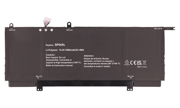 Spectre x360 13-ap0166TU Batterij (4 cellen)