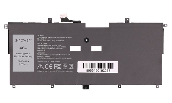 XPS 9365 Batterij