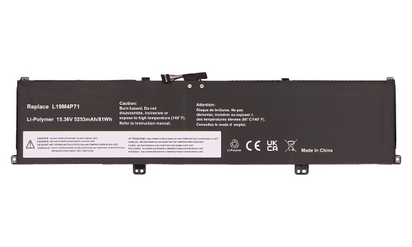 L19L4P71 Batterij (4 cellen)