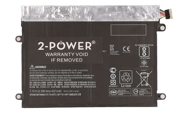 X2 210 G2 (L5H41EA) Batterij
