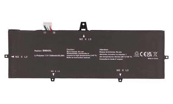 BM04056XL-P Batterij (4 cellen)