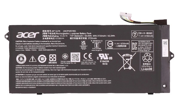 ChromeBook SPIN R851TN Batterij (3 cellen)