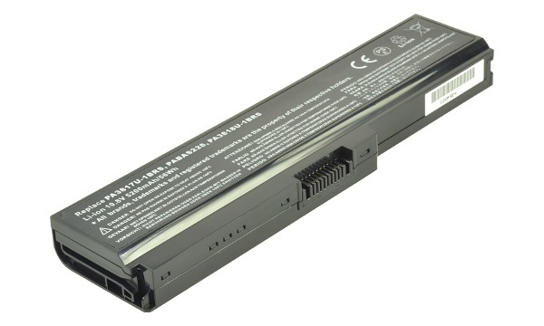DynaBook Qosmio T551/T4E Batterij (6 cellen)