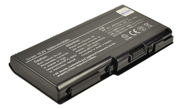Qosmio X505-Q865 Batterij (6 cellen)