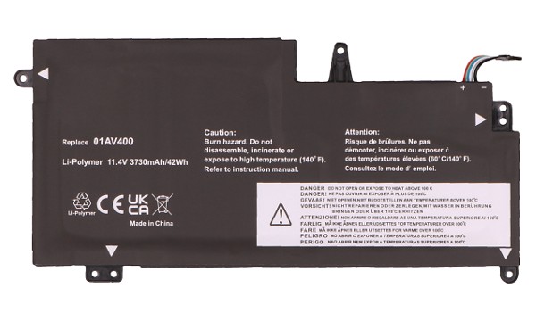 ThinkPad S2 Gen 1 Batterij (3 cellen)