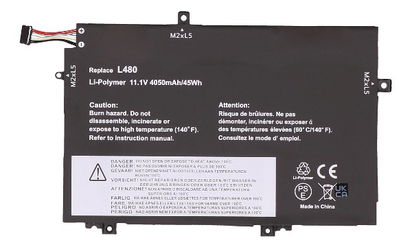 L17L3P52 Batterij (3 cellen)